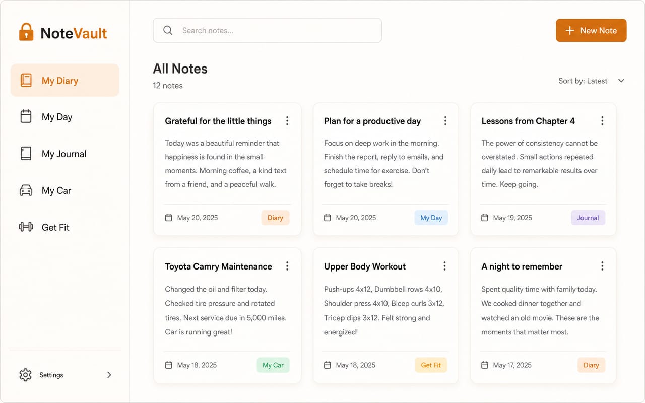 NoteVault.io